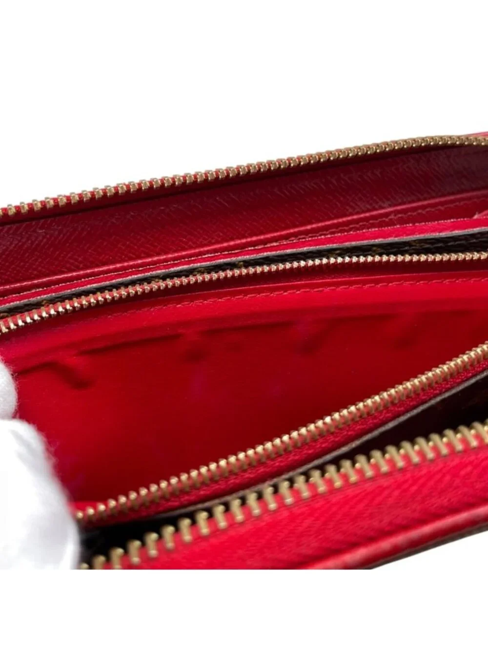 Louis Vuitton Wallet Zippy Retiro Monogram Cerise